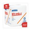 Wypall Towels & Wipes, White, Box, Cloth-Like, 90 Wipes, Unscented, 1080 PK 5812